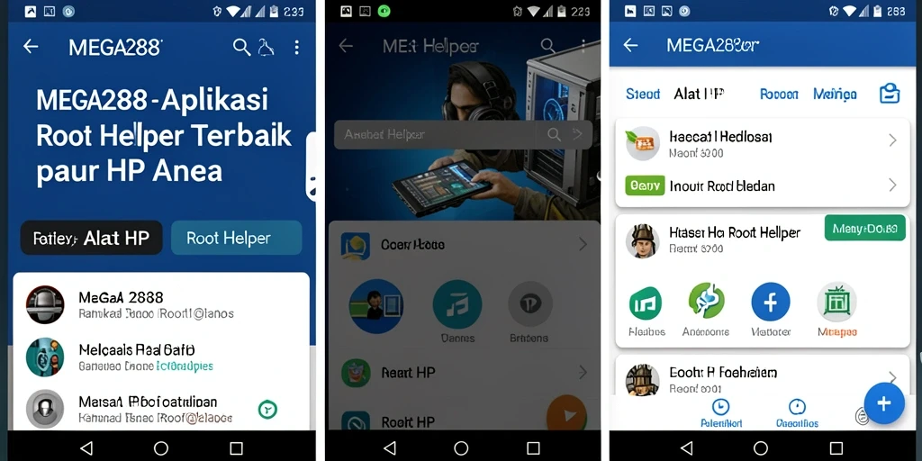 Antarmuka MEGA288 untuk rooting perangkat Android